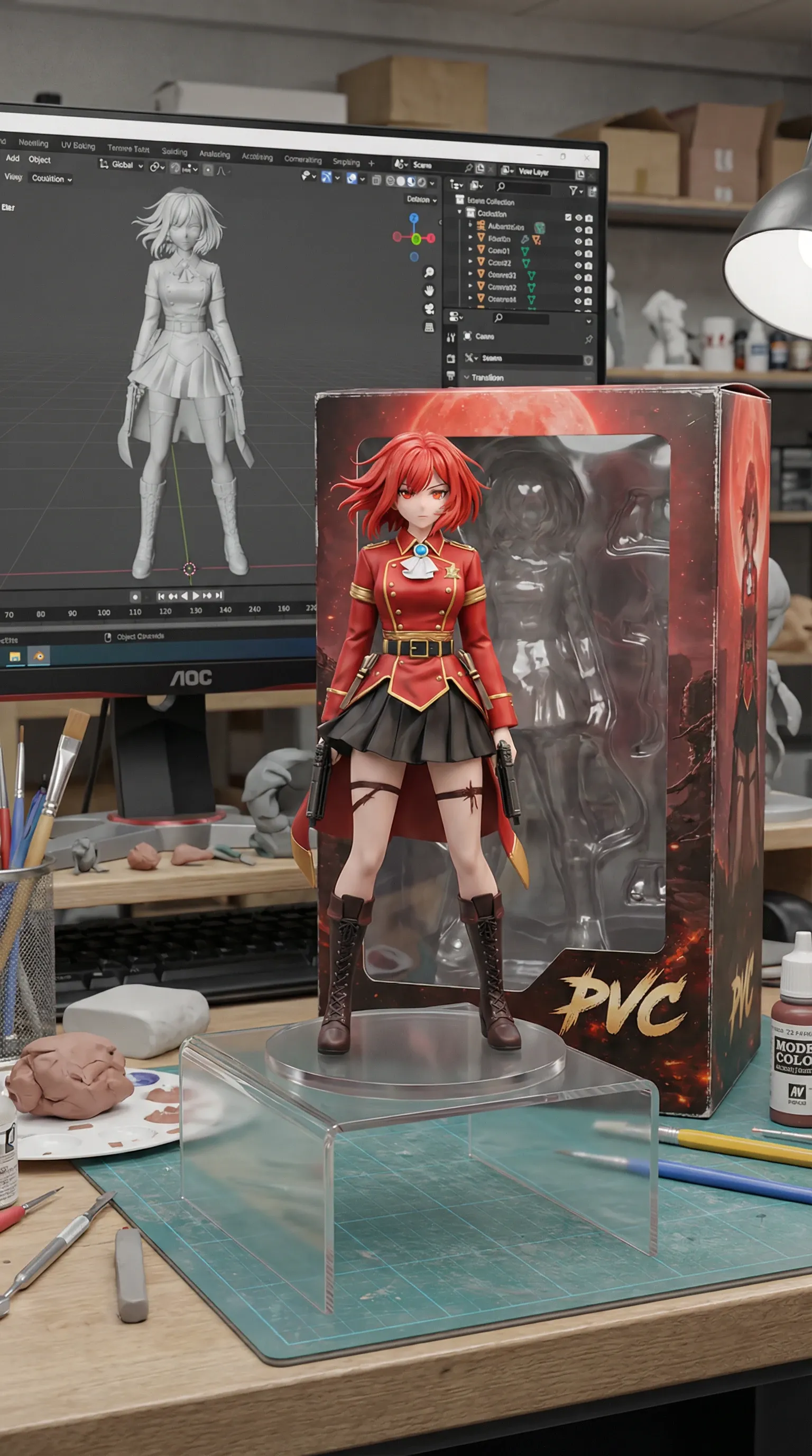 Figurine PVC Kim Kha